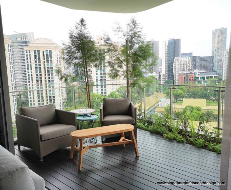 Balcony Renovation : Balcony in-style 23 | Singapore Landscape Design