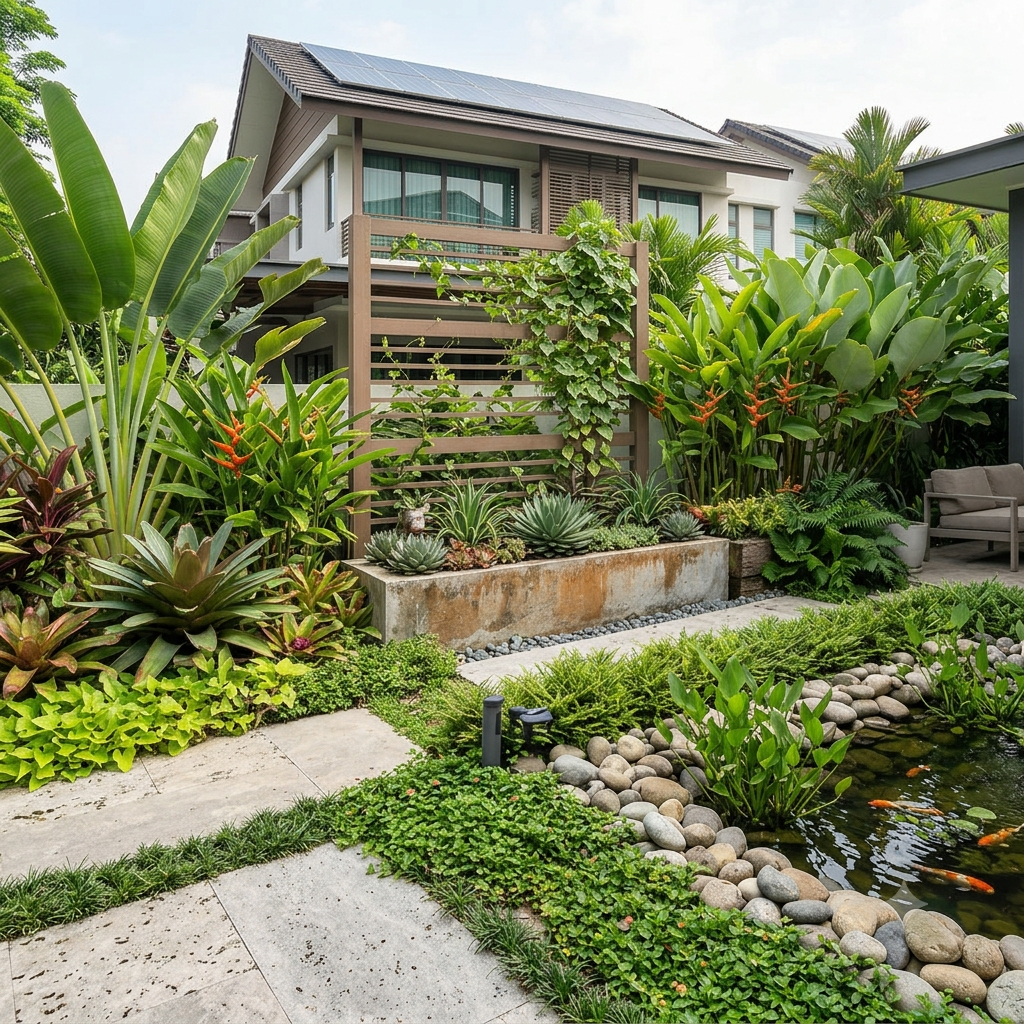 Low-Maintenance Garden in Singapore: The Design That Does the Work
